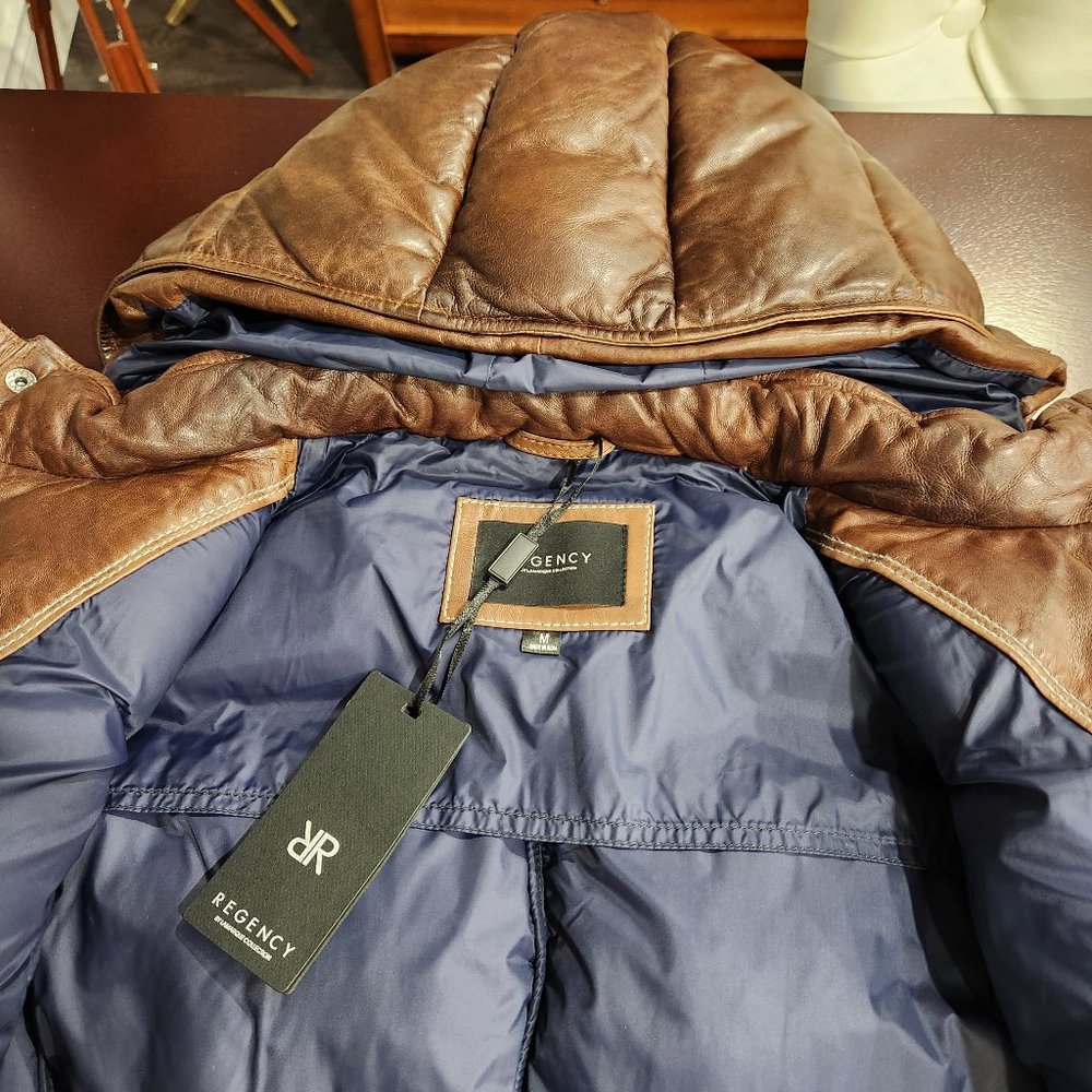 Regency - Lamarque Collection - Quilted Leather Jacket - Picture 9 of 13